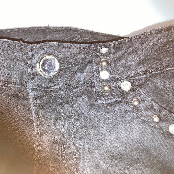 Miss Chic Black Jeans Size 9 - Picture 6 of 11